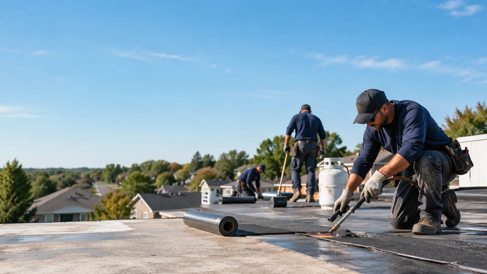 Flat Roof Leak Repair providers in Iola, KS